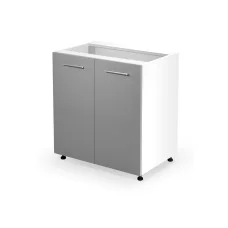 Lower cabinet VENTO D-80/82, light gray